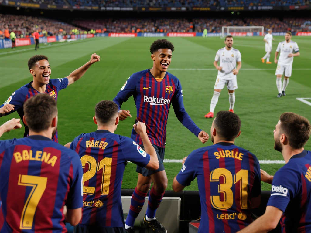 【西甲】巴萨火力全开7-1大胜瓦伦西亚,费尔明双响双助闪耀全场 【西甲】巴萨火力全开7-1大胜瓦伦西亚,费尔明双响双助闪耀全场